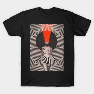 Red laser girl T-Shirt